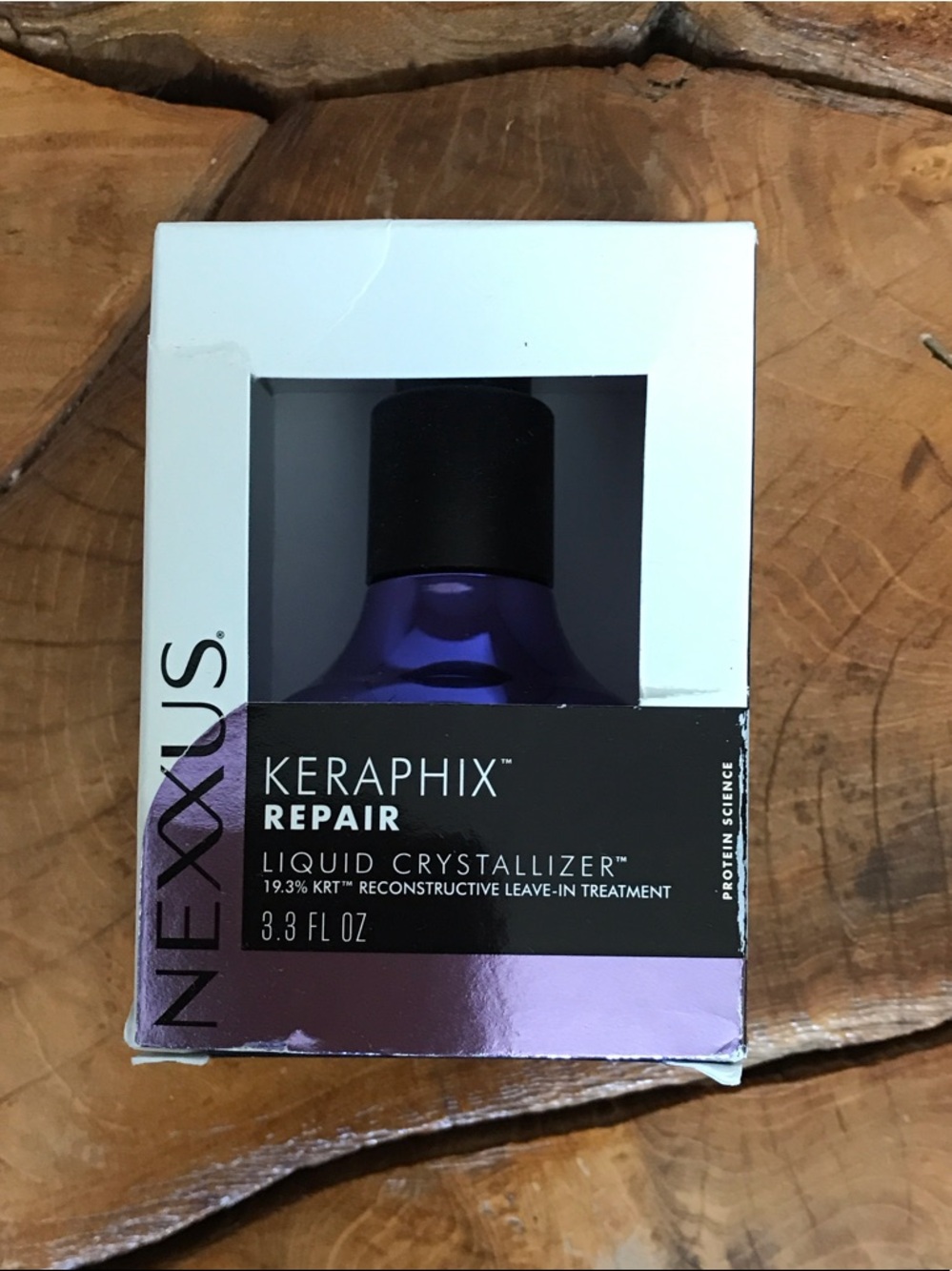 Nexx Keraphix Repair Liquid Crystallizer - Purple and Black Packaging